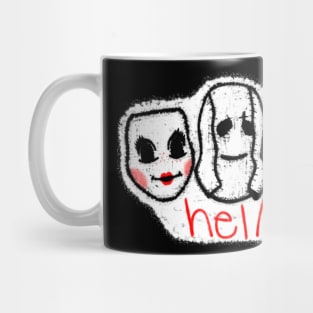 The Strangers say Hello Mug